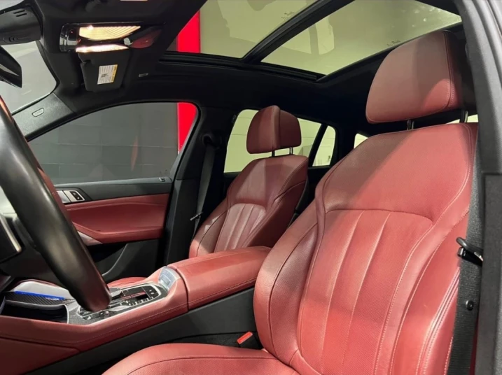 بي إم دبليو إكس ٦ ٢٠٢٢ رمادي ايجار فى دبى - undefined